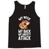 my neck my back my anxiety attack opossum guys tee Tank Top