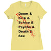 the heads Ladies Fitted T-Shirt