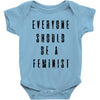 everyone should be feminist Baby Bodysuit