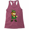 happy saint patrick day simpson 2 Racerback Tank