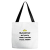 dentist crown Tote Bags