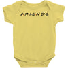 Freinds Show Baby Onesie