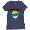 monsieur troudbal Ladies Fitted T-Shirt