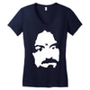 charles manson retro Women's V-Neck T-Shirt