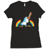 rainbow chainsaw massacre Ladies Fitted T-Shirt