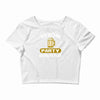 bachelor party drinking team wedding groomsmen bridal funny Crop Top