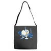 weight lifting accident Adjustable Strap Totes