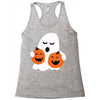 pumpkin with boo Racerback Tank