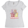 five nights at freddy's celebrate! Women's Triblend Scoop T-shirt