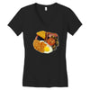 funny full english breakfast, ideal gift or birthday present Women's V-Neck T-Shirt
