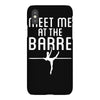 meet me at the barre ballet shoes funny iPhoneX Case