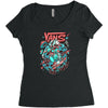off the wall Women's Triblend Scoop T-shirt