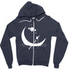 On The Moon Zipper Hoodie