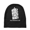 wibbly wobbly timey wimey talk whovian to me Baby Beanies