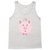 cute surprised pig pig Tank Top