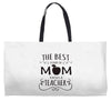 the best kind of mom raises a teacher Weekender Totes