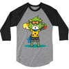rufu the skaterwolf 3/4 Sleeve Shirt