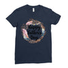 Happy Father's Day Ladies Fitted T-Shirt