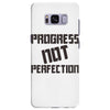 progress not perfection Samsung Galaxy S8 Plus