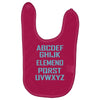 abc elemeno funny geek nerd book school teacher read spelling tee shir Baby Bibs