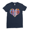 Heart Ladies Fitted T-Shirt
