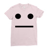 huh (2) Ladies Fitted T-Shirt