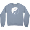 yin yang shark Crewneck Sweatshirt