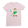 breaking bricks Ladies Fitted T-Shirt