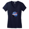 The Starry Night Parody Nasa Women's V-Neck T-Shirt