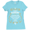 i am a gemini Ladies Fitted T-Shirt