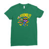 assemble! (yellow outline) Ladies Fitted T-Shirt