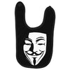 v per vendetta face film horror cinema&amp;tv Baby Bibs