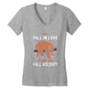 Why Fall In Love If You Can Fall Aslepp Women's V-Neck T-Shirt