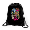 mean team Drawstring Bags