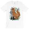 polygon fox graphic T-Shirt