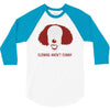 clowns aren't funny 3/4 Sleeve Shirt