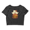 i has cheezburger! Crop Top