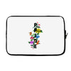 Pride Floral LGBT Colors Laptop sleeve