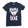 mama bear samples Ladies Fitted T-Shirt