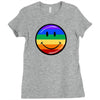smiling Ladies Fitted T-Shirt