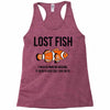 lost fish Racerback Tank