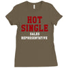 hot single sales Ladies Fitted T-Shirt