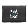 Daddy is my Hero Baby Boy Accessory Pouches
