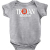 trojan records label Baby Onesie
