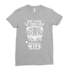 Life After Death Mess With My Wife Ladies Fitted T-Shirt