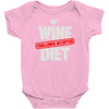 wine diet challenge accepted Baby Bodysuit