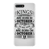 Real Kings Are Born On October 18 iPhone 7 Plus Case