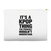 it's a kpop thing you probably wouln't understand Accessory Pouches