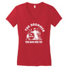drummer Women's V-Neck T-Shirt
