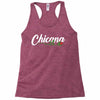 chicana with rose Racerback Tank